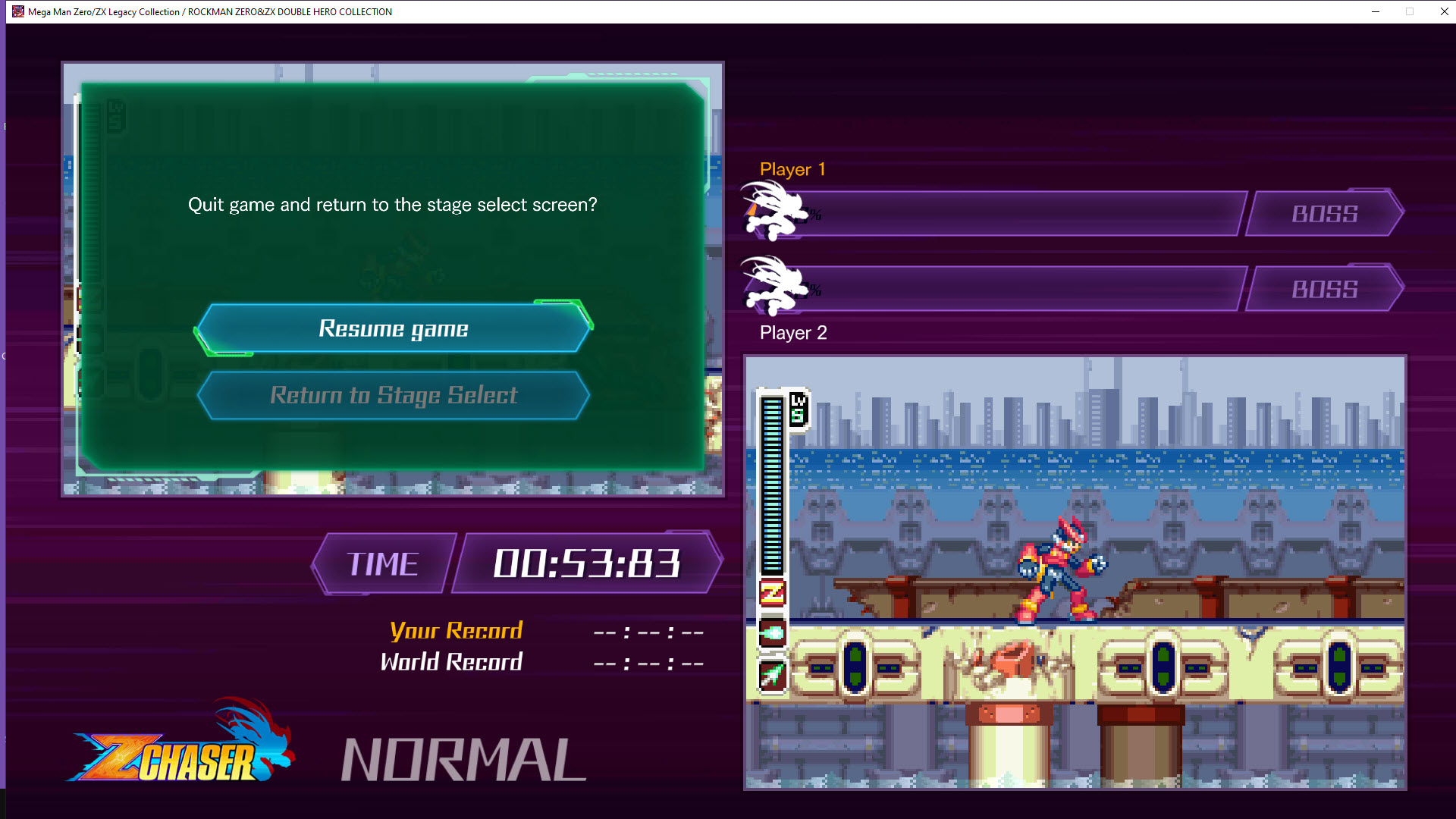 Mega Man Zero ZX Legacy Collection